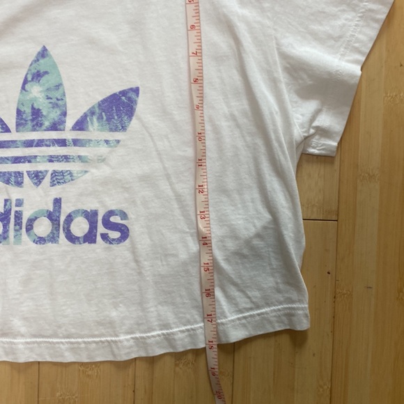 3 piece Adidas Originals Ocean Elements Leggings Jacket Crop Tee - Picture 11 of 14